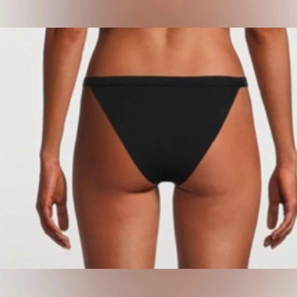 Mara Hoffman Swim Black Hipster Lenni Bikini Bottom Eco Friendly NWT M #2453 - Picture 2 of 10